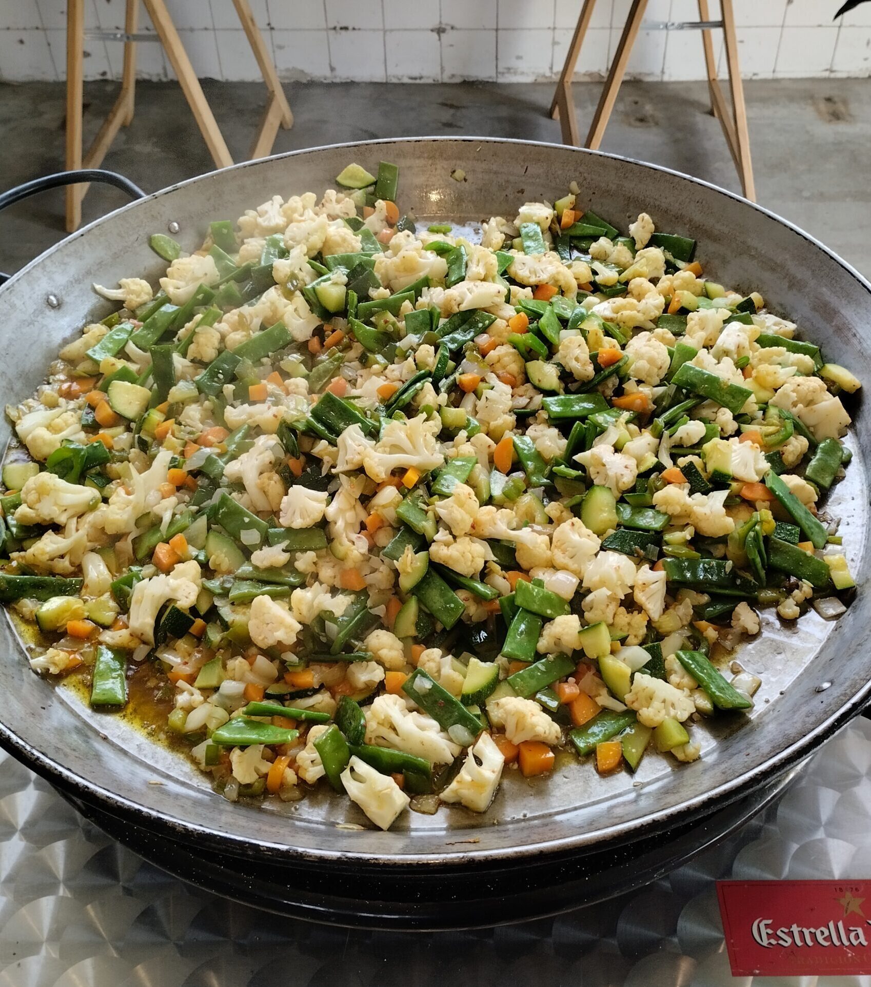 Paella de verdures