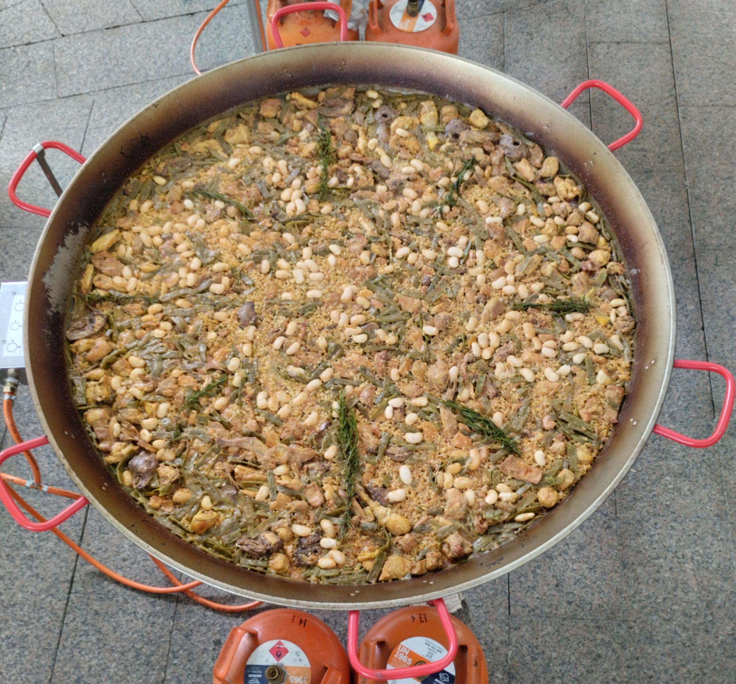 Paella valenciana a Ordizia